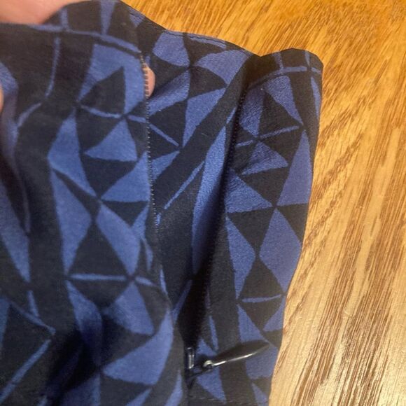 Madewell Silk Geometric Skirt - Picture 5 of 7